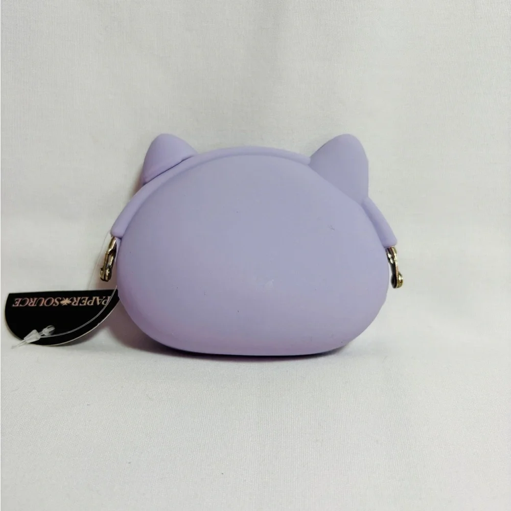 Paper Source Purple Bat Coin Purse